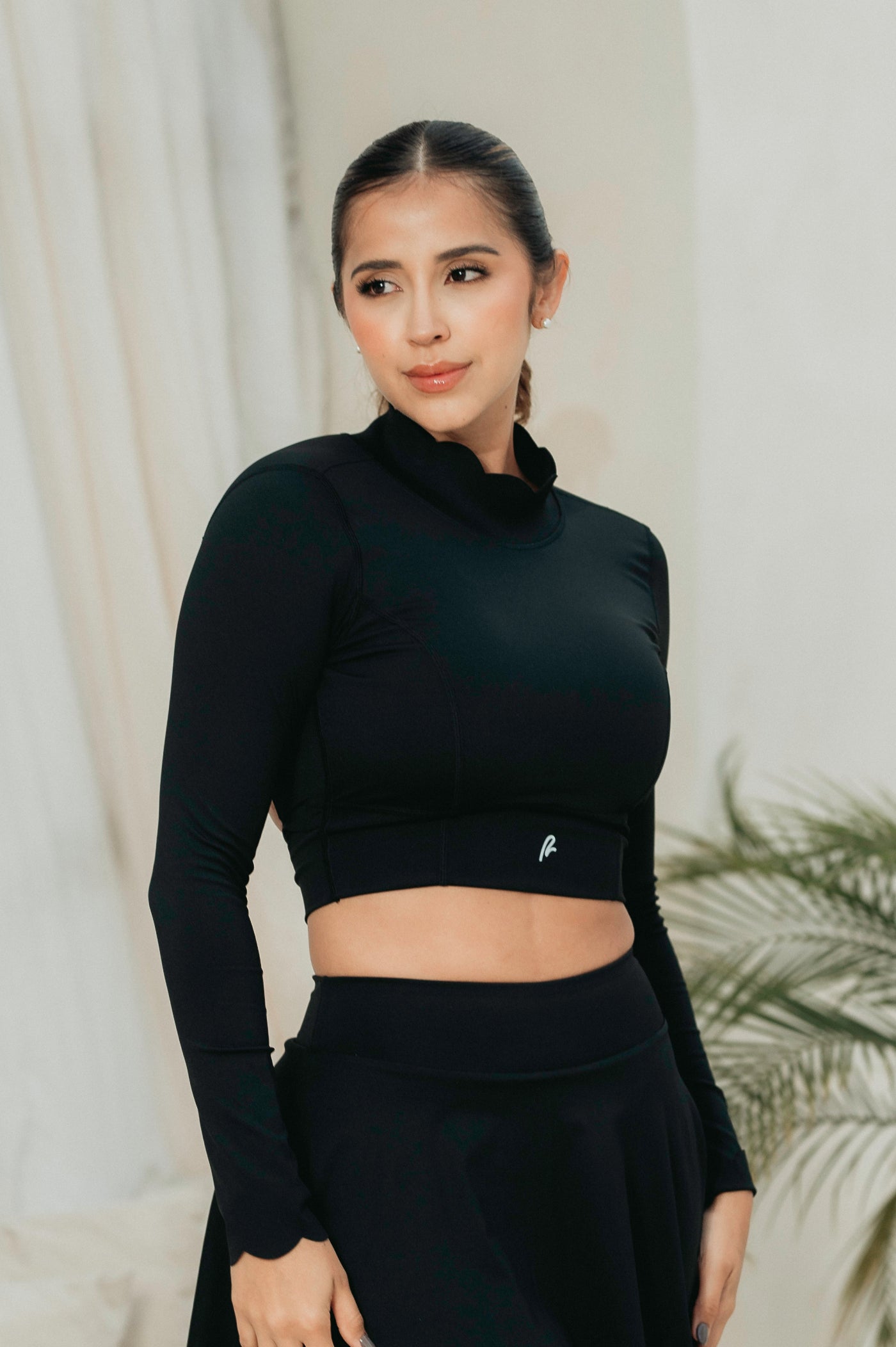 Aura Long Sleeve Black Radell Activewear online store USA